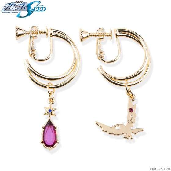 PRE-ORDER : Mobile Suit Gundam SEED Kira/Athrun Motif Ear Accessories