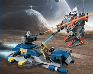 Decool 9112 Star Wars 4 in 1 Battle On Christophsis 240pcs