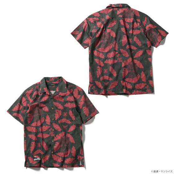 PRE-ORDER : STRICT-G PAIKAJI "Mobile Suit Gundam Cucuruz Doan's Island" Aloha Shirt