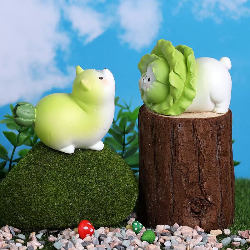 Blind Box ชุดหมาผัก ได้ 1 กล่อง- Vegetable Fairy The World of Vegetable (set of 6+1secret)