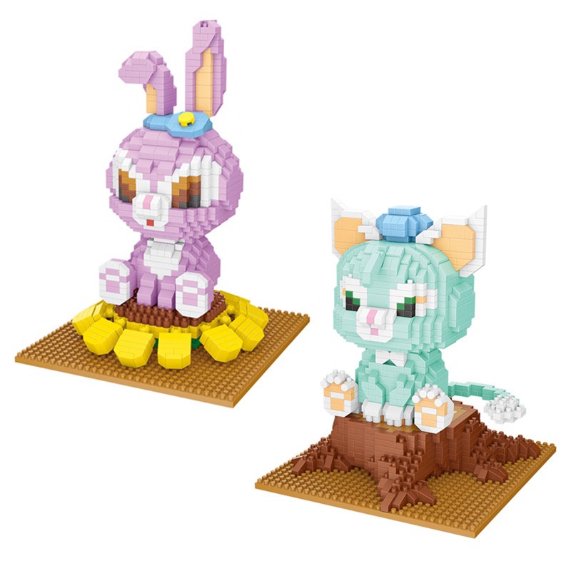 Wise Kawk 2635-2636 - Disney - Duffy The Bear Stella Lou & Gelatoni