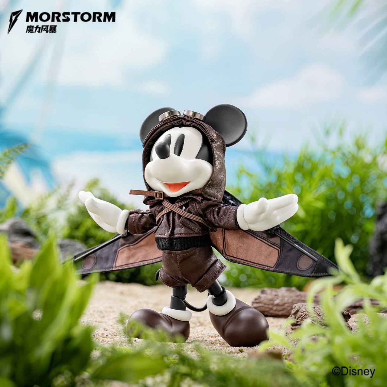 Pre-order : Disney Pilot Series Mickey, Donald Duck & Goofy Action Figure (Set of 3) by Morstorm