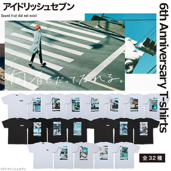 PRE-ORDER : IDOLiSH7 6th Anniversary T-shirt