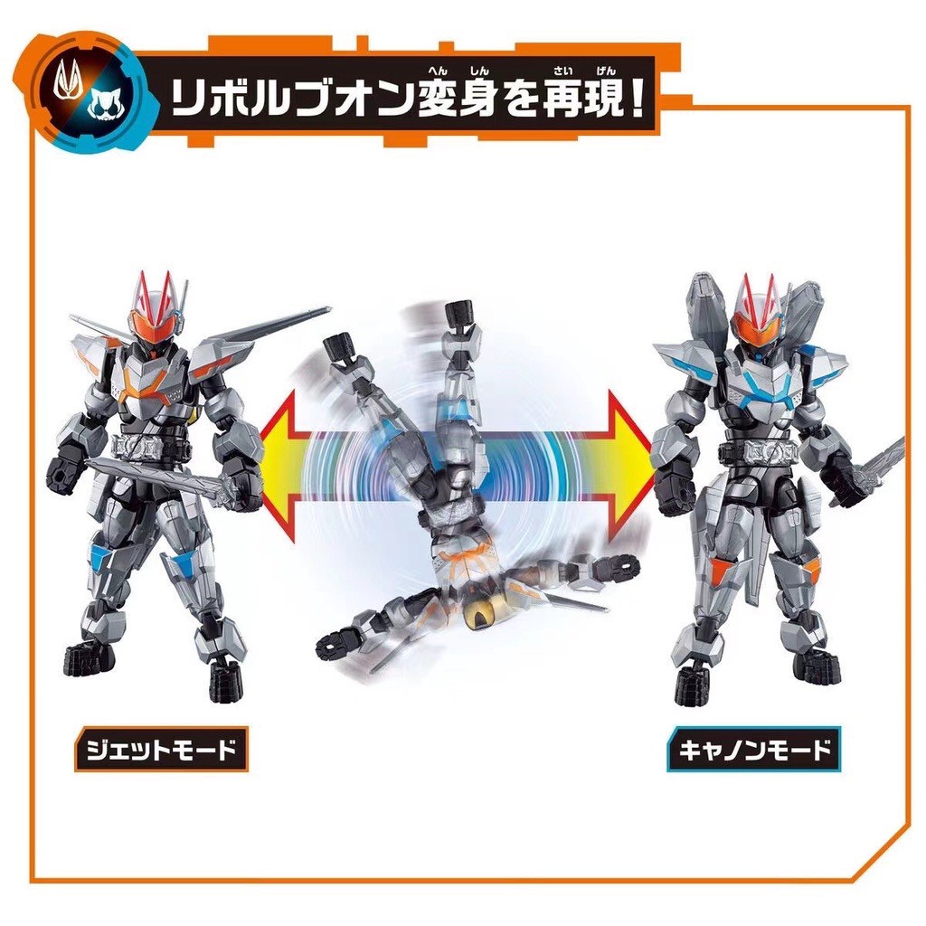 Masked Rider Geats - Revolve Change Figure Kamen Rider Geats & Kamen Rider Tycoon Command Form Set by Bandai