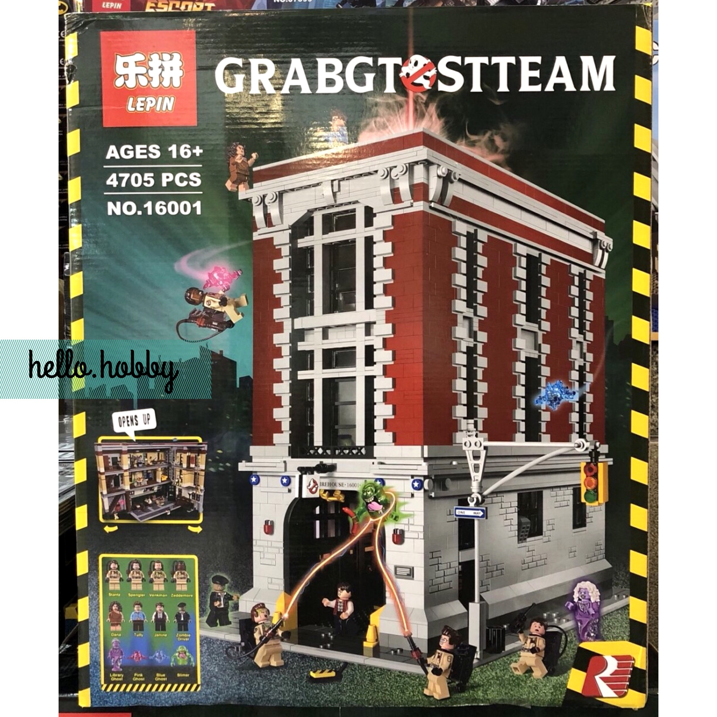 Lepin 16001 Ghostbusters Firehouse Headquarters 4705pcs