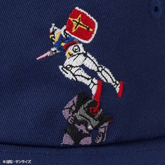 PRE-ORDER : STRICT-G graniph "Mobile Suit Gundam" Hat Black Tri-Stars (Stepping Bucket Hat)
