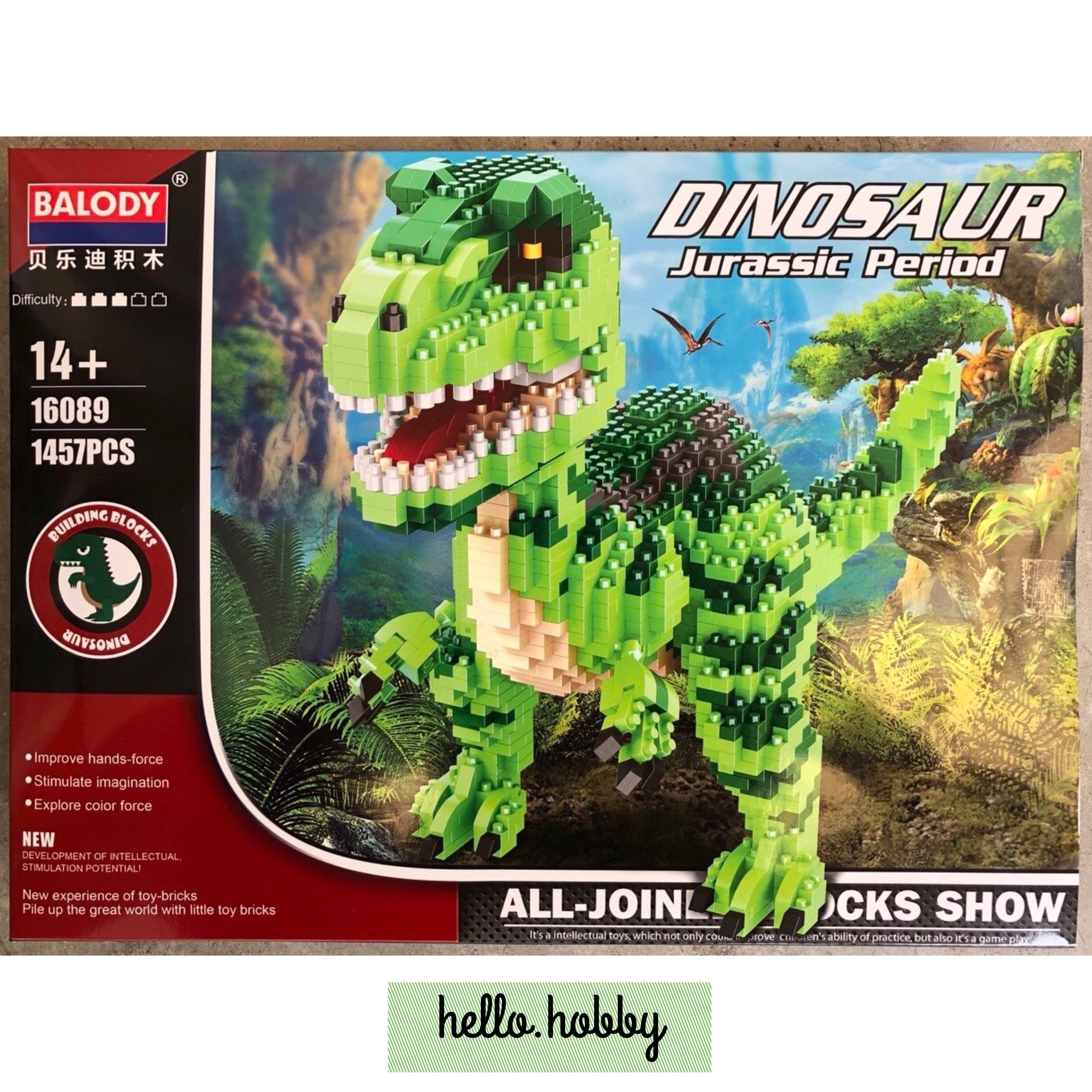 Balody 16089 Dinosaur 1457pcs