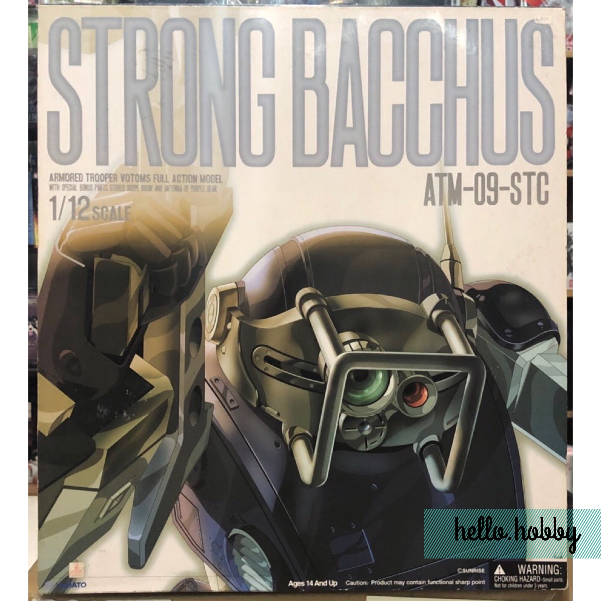 Armored Trooper Votoms - ATM-09-STC Strong Bacchus 1/12 Scale by Yamato