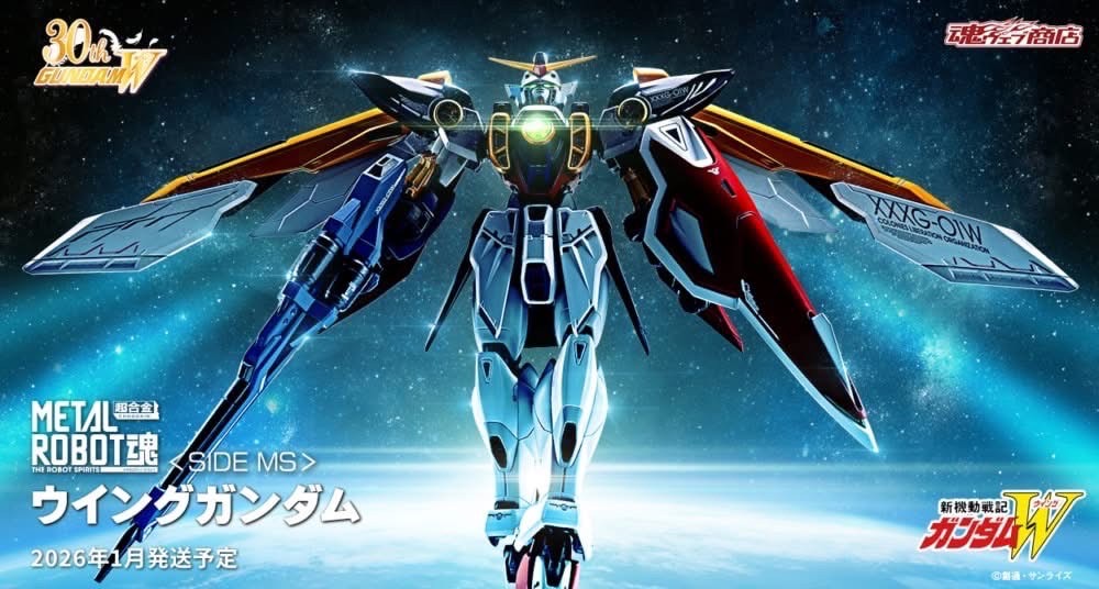 PRE-ORDER : METAL ROBOT SPIRITS <SIDE MS> Wing Gundam