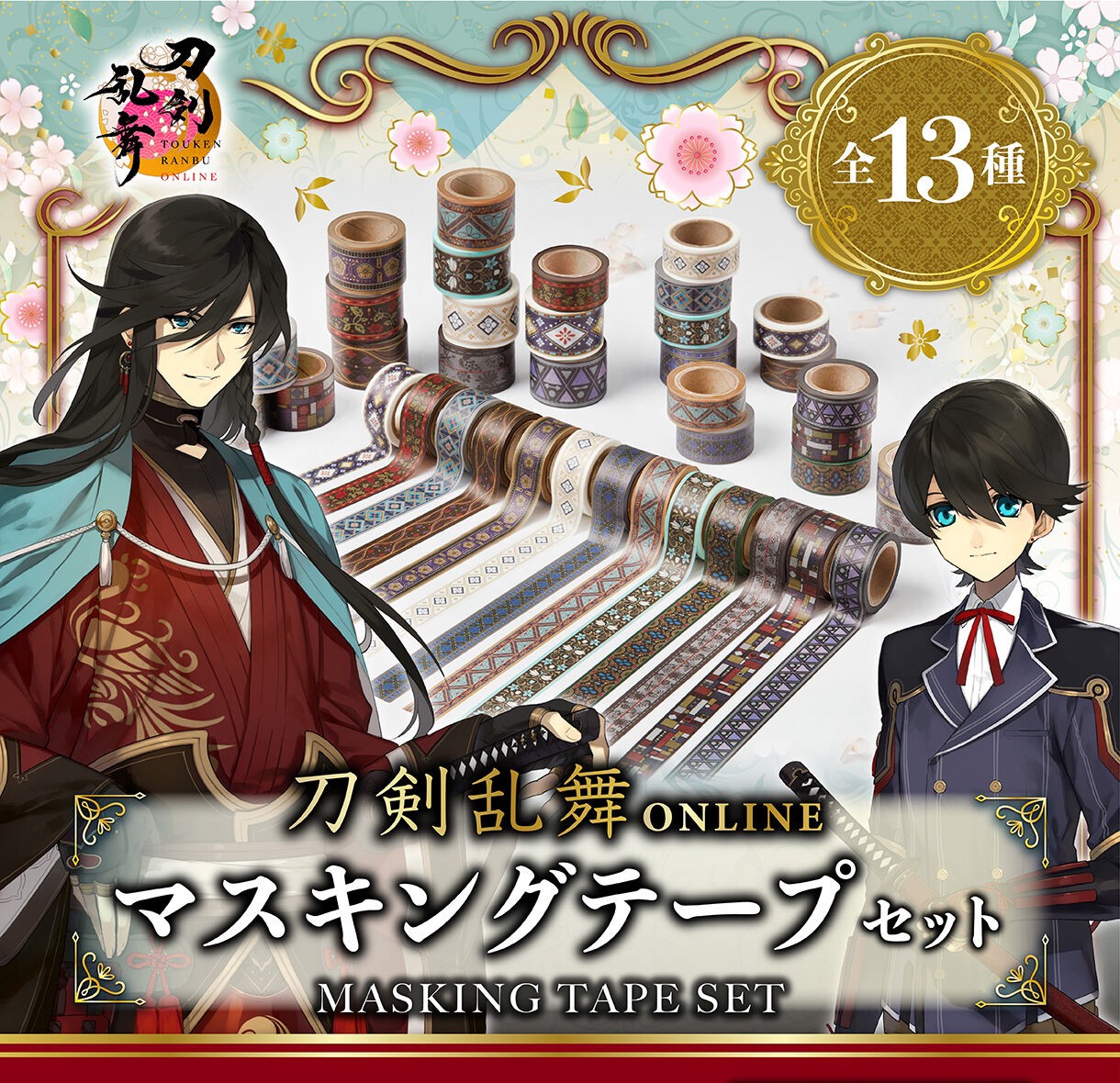 PRE-ORDER : Touken Ranbu ONLINE Masking Tape Set (13 types in total)