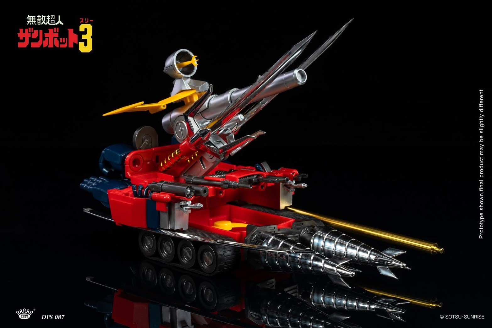 Pre-order : Invincible Super Man Zambot 3 Diecast Action Figure by King Arts