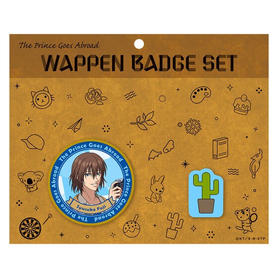 PRE-ORDER : [New Prince of Tennis The Prince Goes Abroad Summary] Patch Badge Set