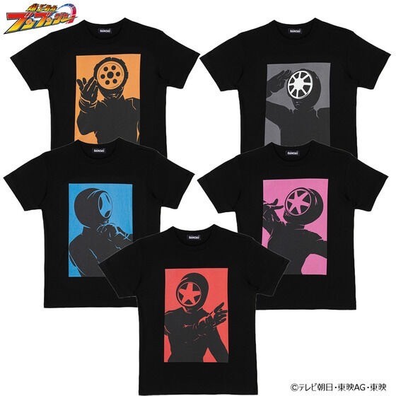 PRE-ORDER : Bakuage Sentai Boonboomger Silhouette Design T-shirt (5 types)