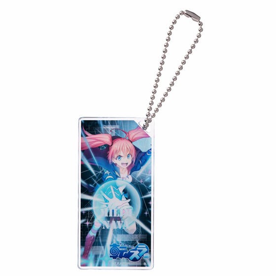 PRE-ORDER : [Hapikuro!] That Time I Got Reincarnated as a Slime: The Saga of How the Demon Lord and Dragon Founded a Nation Square Keychain (12 random types)