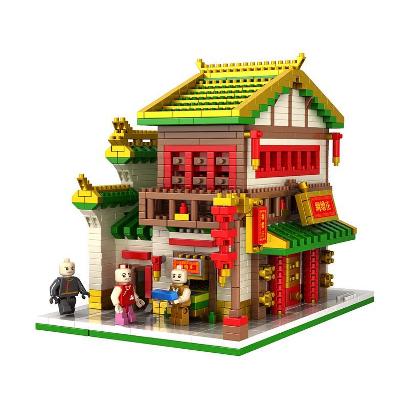 Building Star 9909-1 Chou Duan Zhuang 1800pcs