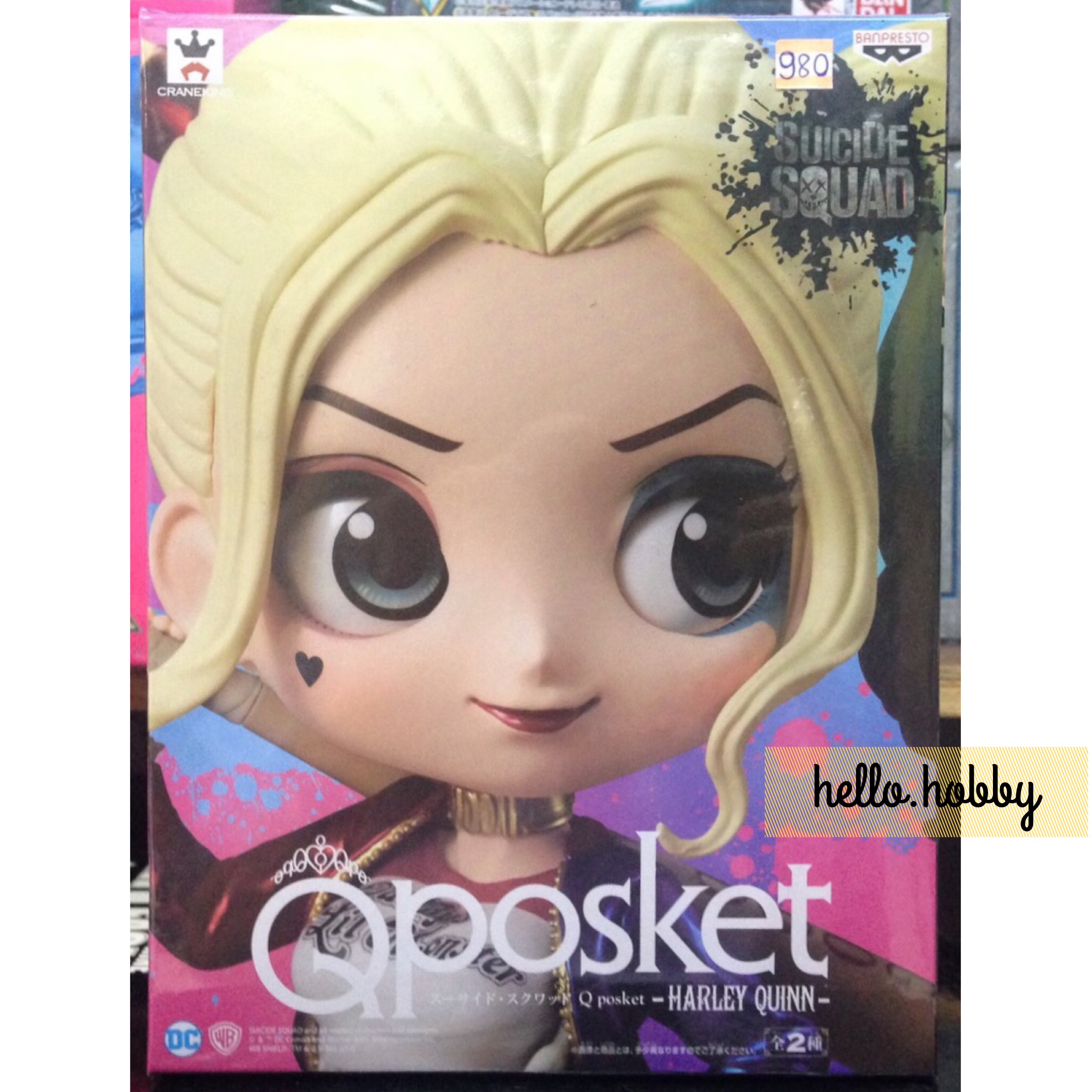 Q Posket Suicide Squad Harley Quinn by Banpresto