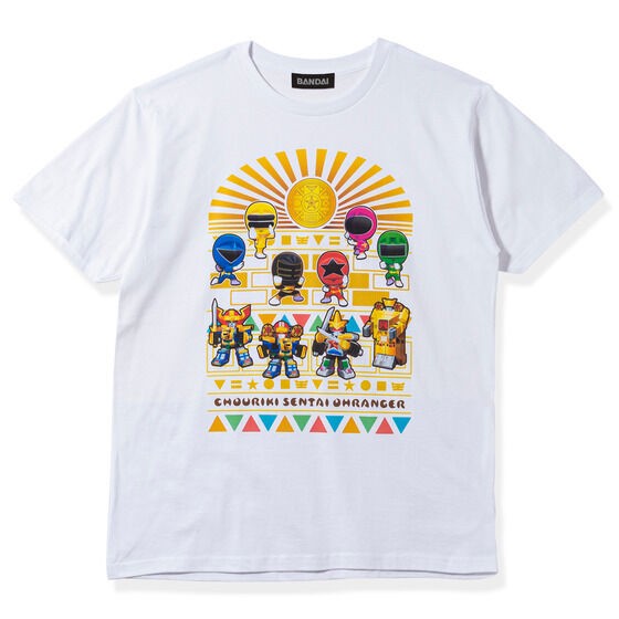PRE-ORDER : Chouriki Sentai Ohranger Deformed T-shirt