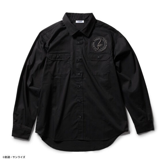 PRE-ORDER : STRICT-G "Mobile Suit Gundam SEED DESTINY" Long Sleeve Work Shirt Z.A.F.T. Special Forces Logo