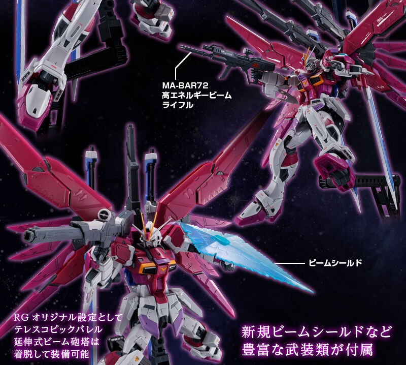PRE-ORDER : RG 1/144 Destiny Impulse Gundam Plastic Model
