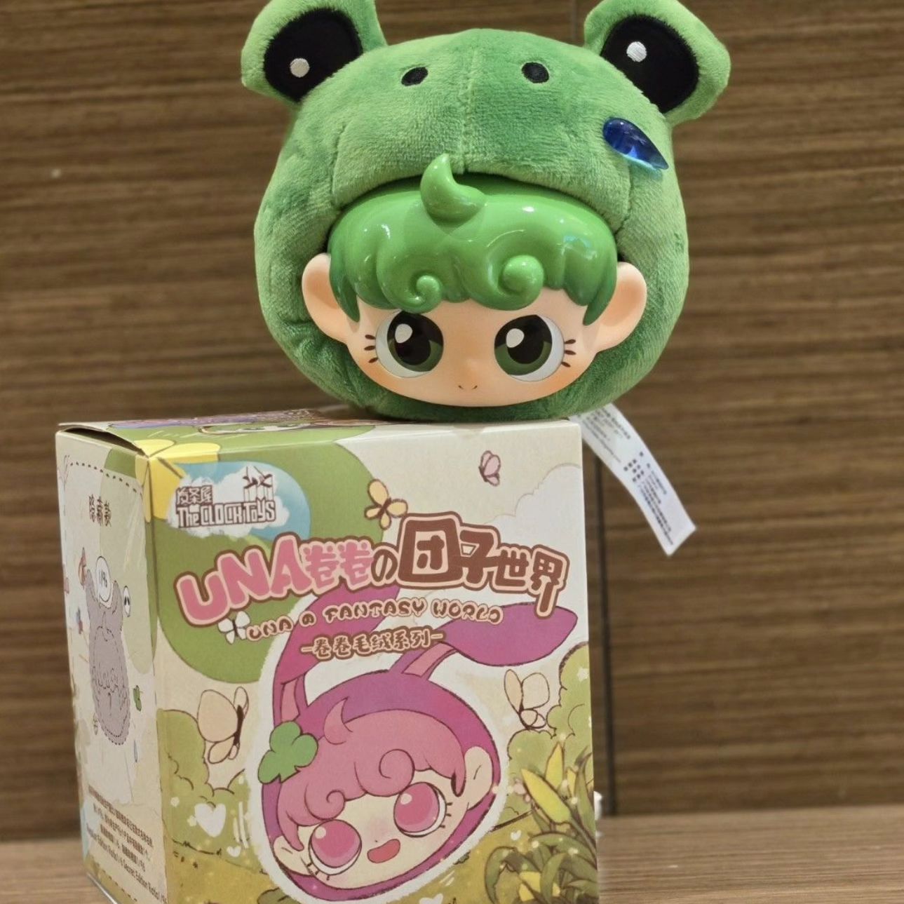 ตุ๊กตาพวงกุญแจ UNA Fantasy World - Roll Plush Toy Series by The Clock Toys