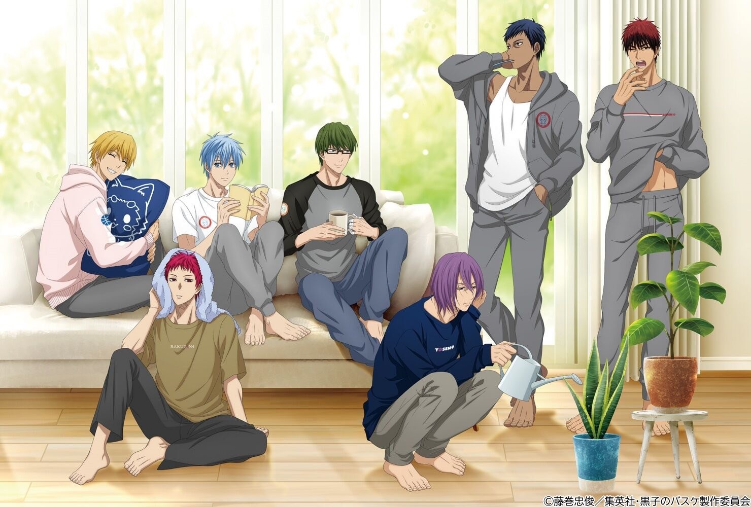 PRE-ORDER : Kuroko's Basketball KUROCORZET Memorial Big Acrylic Stand