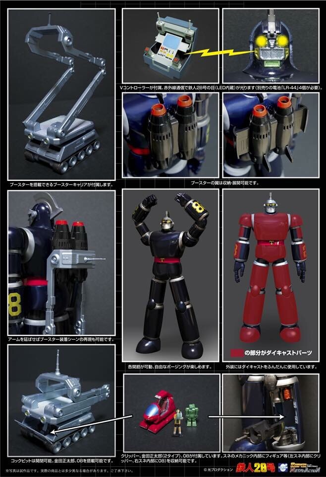 DX Tetsujin 28 by Evolution Toy