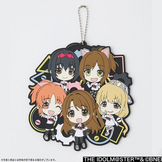 PRE-ORDER : The Idolmaster Cinderella Girls x R4G 2nd (C5) Rubber Strap Set