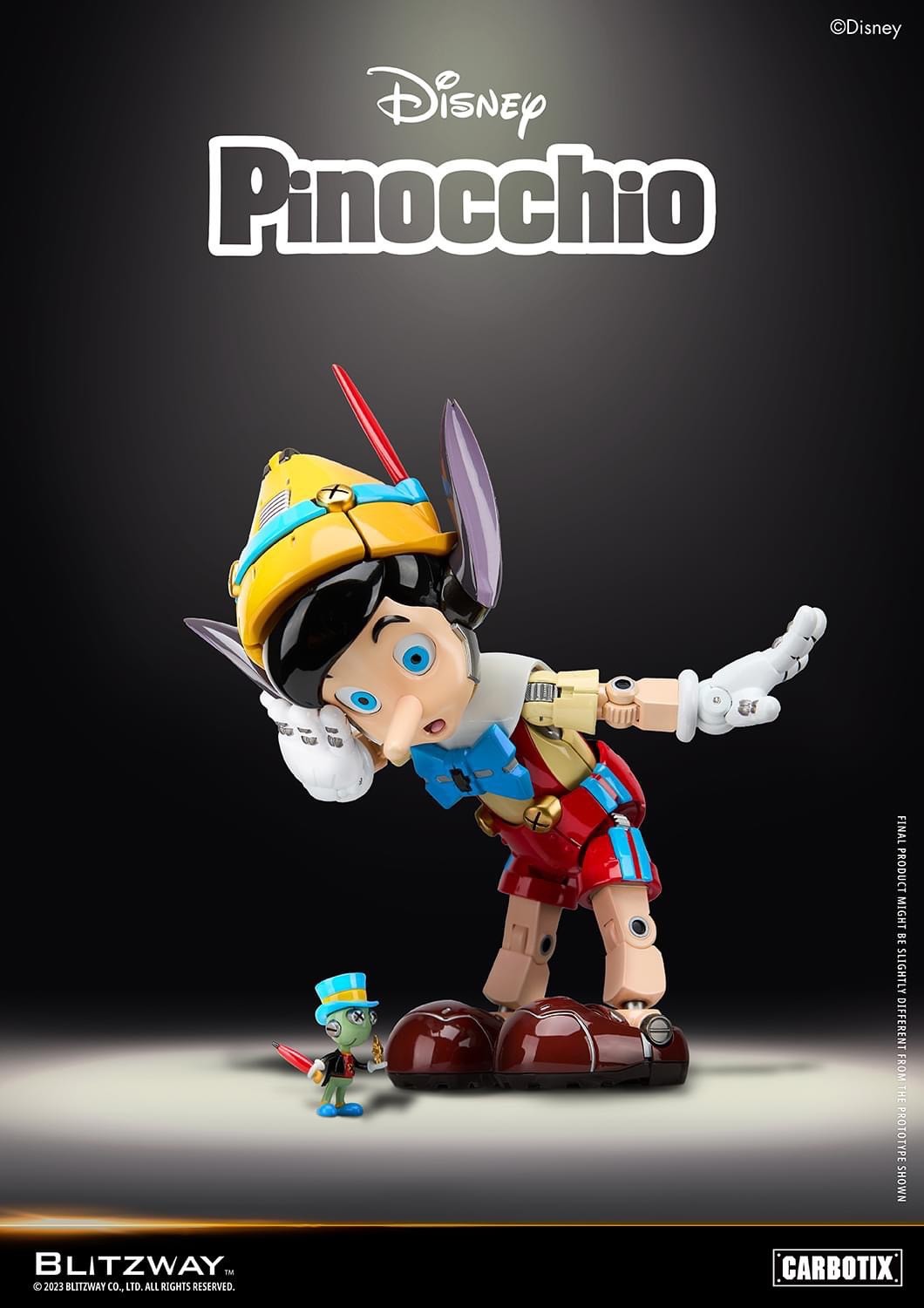 CARBOTIX - Disney Characters Series - Pinocchio by Blitzway x 5Pro Studio