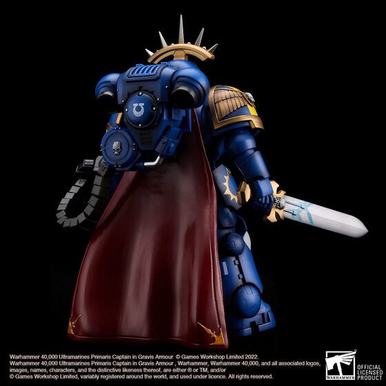 PRE-ORDER : WARHAMMER 40,000 ULTRAMARINES PRIMARIS CAPTAIN IN GRAVIS ARMOUR