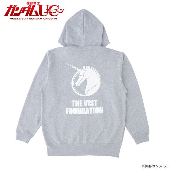 PRE-ORDER : Mobile Suit Gundam Mark Basic Line Zip Hoodie