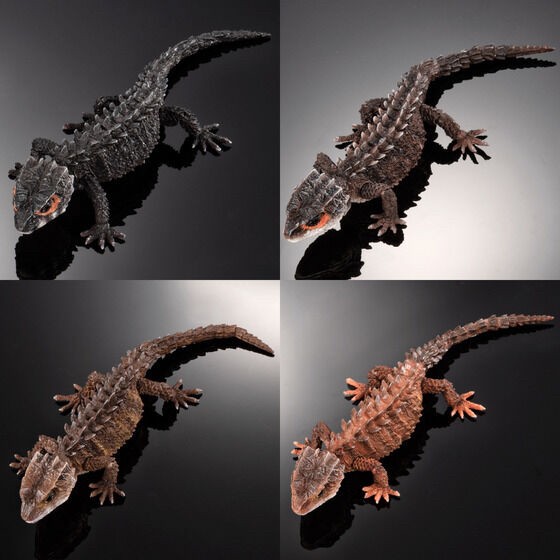 PRE-ORDER : Ikimono Daizukan Red-eyed Crocodile Lizard and Motoikabuto Lizard (Random)