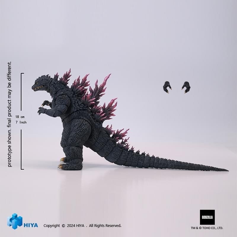 Pre-order : EXQUISITE BASIC Series Godzilla 2000: Millennium (1999) Action Figure by Hiya Toys