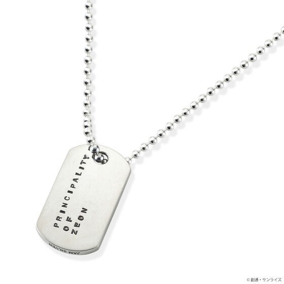 PRE-ORDER : STRICT-G JAMHOMEMADE "Mobile Suit Gundam" Dog Tag Necklace
