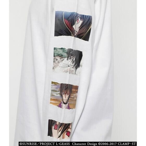 PRE-ORDER : Code Geass R4G Long Sleeve T-shirt Lelouch & Suzaku Pattern (Lelouch and Suzaku's History)