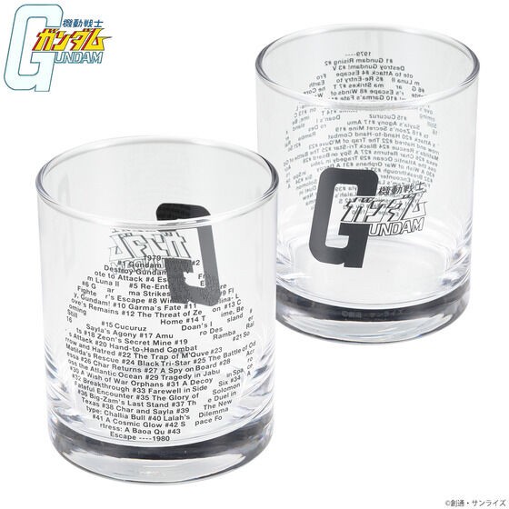 PRE-ORDER : Mobile Suit Gundam Episode Series Glass Haro Design