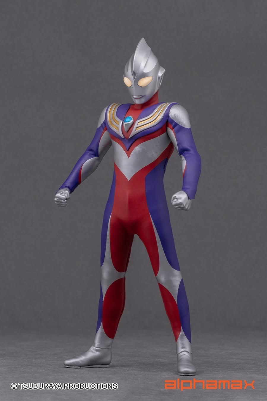 Pre-order : Ultraman Tiga Multi Type 2.0 1/12 Scale Action Figure by Alphamax