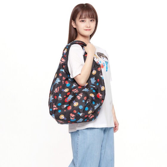 PRE-ORDER : Avataro Sentai Donbrothers Deformed Foldable Tote Bag Two Shot Pattern (Don Momotaro & Sonoi)