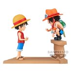 Pre-order : ONE PIECE WORLD COLLECTABLE FIGURE LOG STORIES -MONKEY.D.LUFFY & PORTGAS.D.ACE-