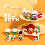 Pan Nie x Mard 6030-6032 Happy Fat Nerd - Fast Food Set - McDonald, KFC, Starbucks