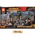 SY 368 Avengers Headquarters 1521pcs
