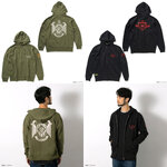 PRE-ORDER : STRICT-G.ARMS "Mobile Suit Gundam" Zip Hoodie with Patch