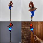Pre-order : Kingdom Hearts Light Up Mage’s Staff By Square Enix