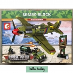 Sembo block 101382 Military Plane 649pcs