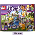 SX 3010 Friends HEARTLAKE SUMMER POOL 768pcs