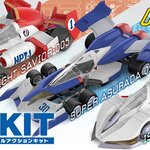 PRE-ORDER : Variable Action Kit New Century GPX Cyber Formula 3 Types Set