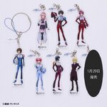 PRE-ORDER : STRICT-G "Mobile Suit Gundam SEED FREEDOM" Acrylic Keychain (8 types in total)