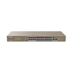 F1126P-24-250W 24FE+2GE/1SFP Unmanaged Switch With 24-Port PoE
