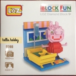 Loz 9746 Bathing Peppa Pig 480pcs