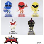 PRE-ORDER : Bakuryu Sentai Abaranger 20th Anniversary Deformed Acrylic Stand