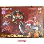 Super Robot Legend Getter AKAONI Deformable Movable Figure by Dragon Horse x Iron Romance Workshop